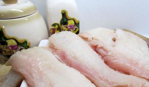 филе камбалы в апельсиновом желе