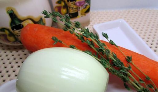 филе камбалы в апельсиновом желе