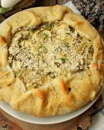 Галета с баклажанами и сыром