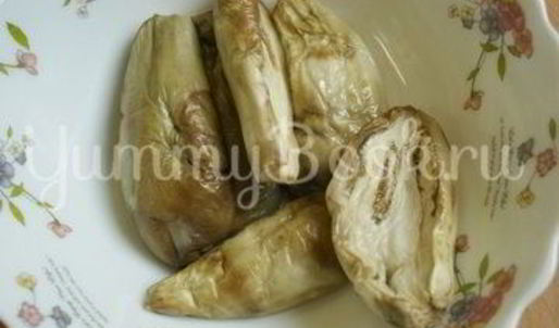 галета с баклажанами и сыром