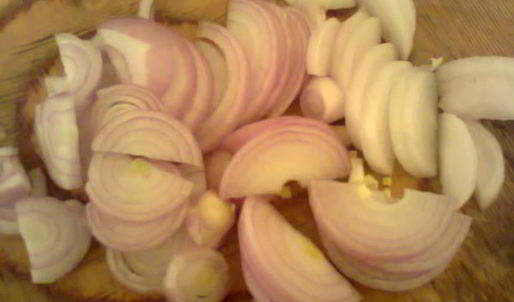 горячая закуска из овощей