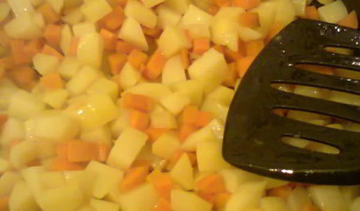 горячая закуска из овощей