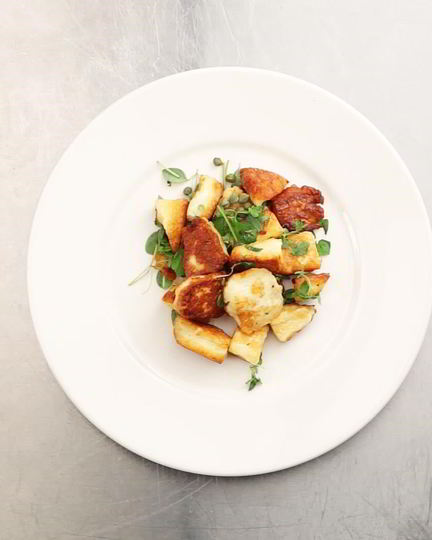 Рецепт греческого жареного сыра