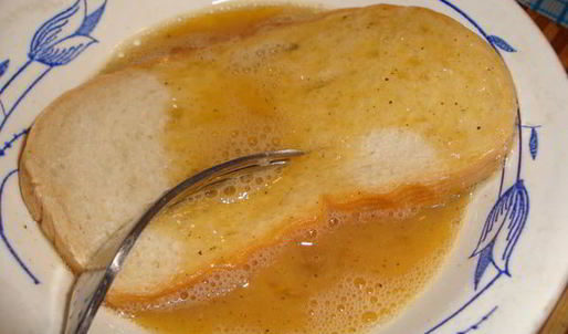 французские гренки