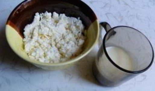 гренки с творогом