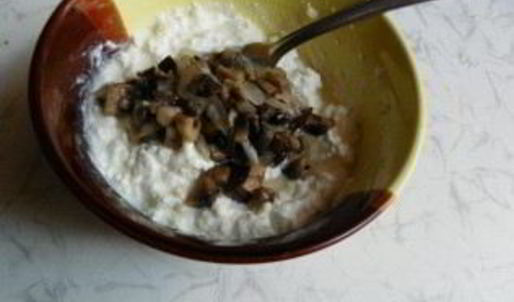 гренки с творогом