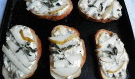 гренки с творогом