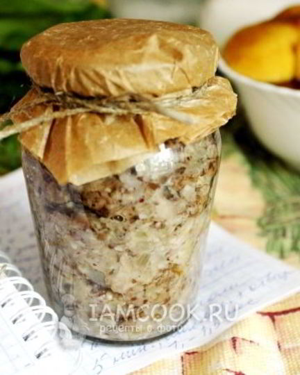 Рецепт грибной икры из маслят