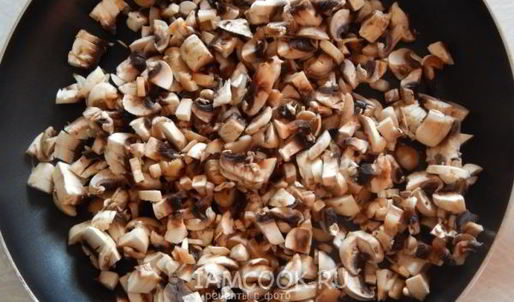 грибная икра с помидорами