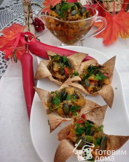 Рецепт икры баклажаново-тыквенная осенняя