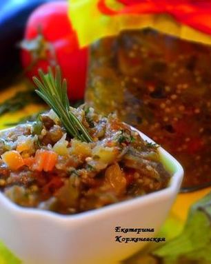 Икра из баклажанов