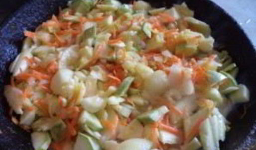 икра из кабачков с морковью и луком