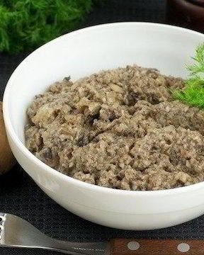 Икра из соленых груздей