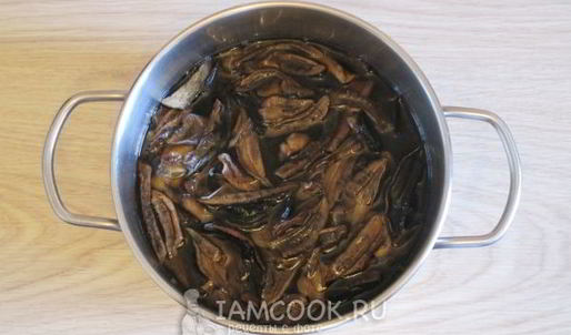 икра из сушеных грибов