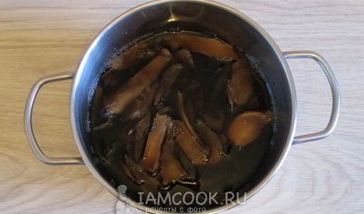 икра из сушеных грибов