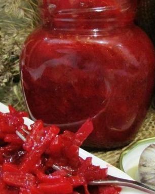 Икра из свеклы и моркови