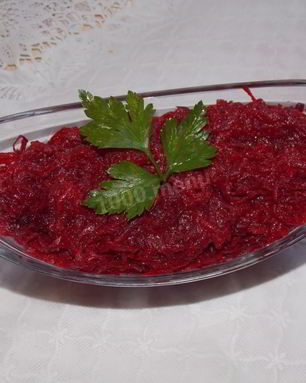 Икра из жареной свеклы с луком