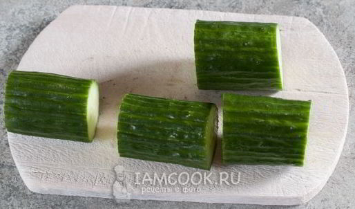 икра с огурцами