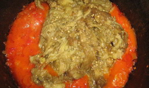 икра заморская, баклажанная