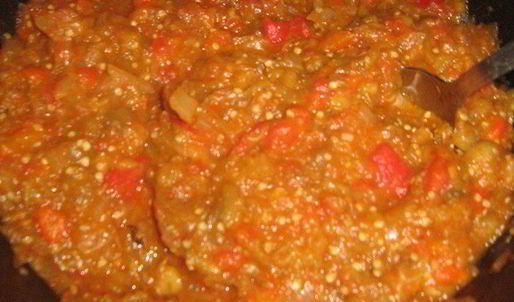 икра заморская, баклажанная