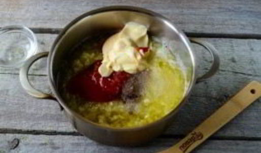 кабачковая икра с майонезом на зиму