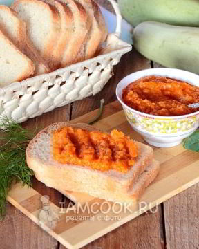 Кабачковая икра с майонезом