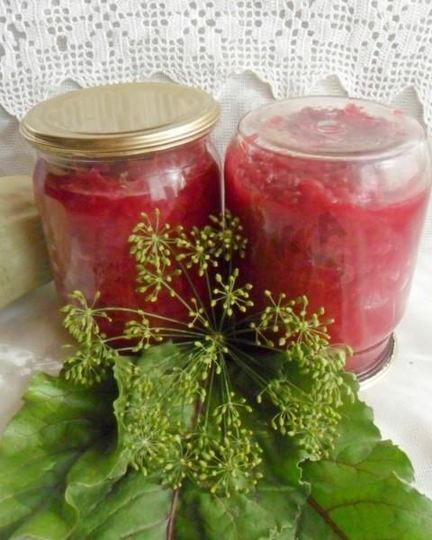 Рецепт кабачковой икры со свеклой