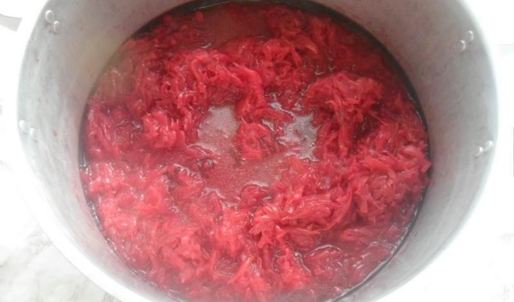 кабачковая икра со свеклой