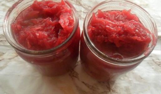 кабачковая икра со свеклой