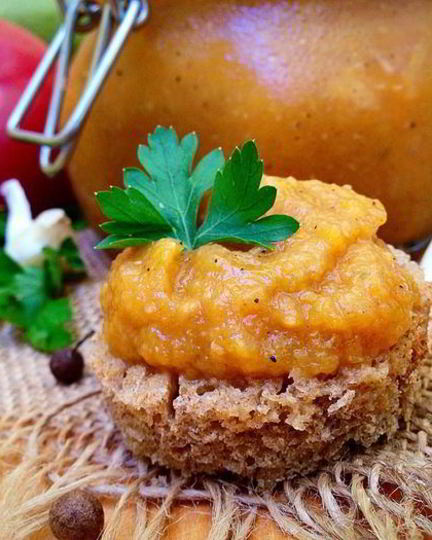 Рецепт кабачковой икры, запеченной в рукаве