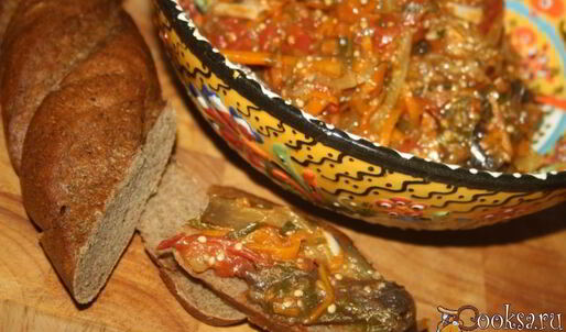 овощная икра в мультиварке