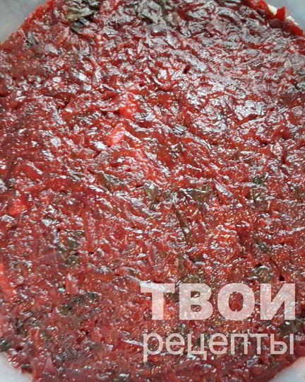 Рецепт свекольной икры