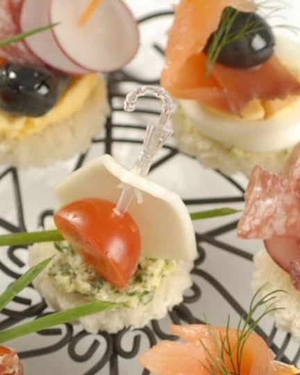 Рецепт канапе ассорти