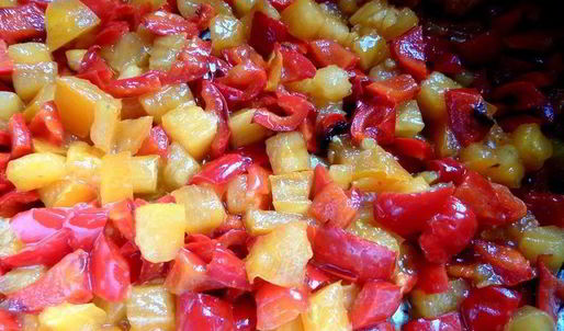 канапе из баклажанов