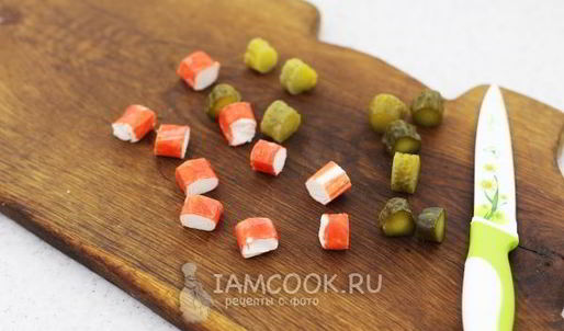 канапе с оливками