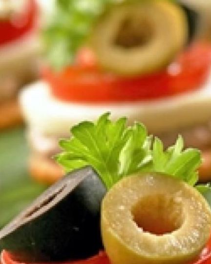 Рецепт канапе с паштетом