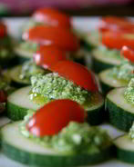 Канапе с песто