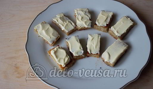 канапе с селедкой