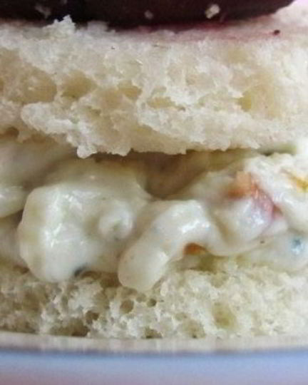 Рецепт канапе с сыром дор блю