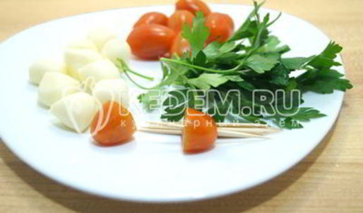 канапе с сыром