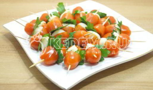 канапе с сыром