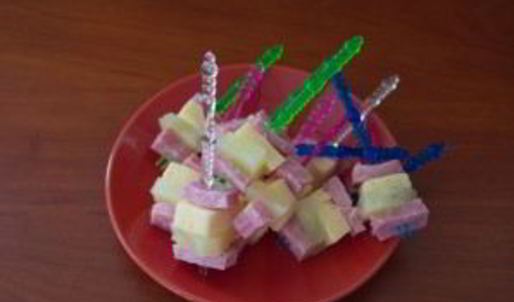 канапе с ветчиной и сыром