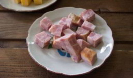 канапе с ветчиной