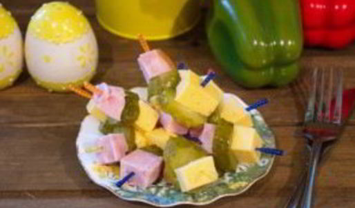 канапе с ветчиной