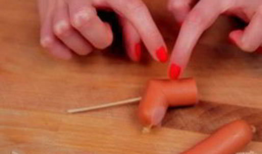 канапе валенки