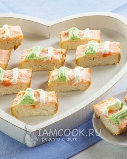 Рецепт крема-канапе