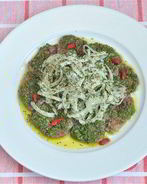 Карпаччо из маринованной телятины