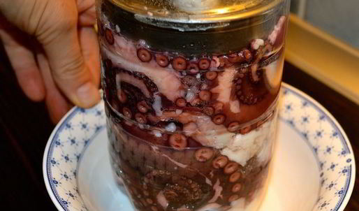 карпаччо из осьминога