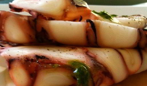 карпаччо из осьминога