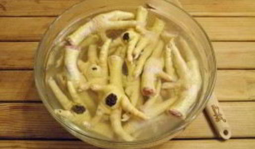 холодец из куриных лапок